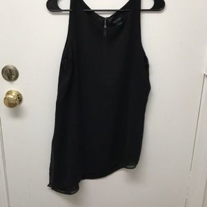 Black tank top blouse- White House black market